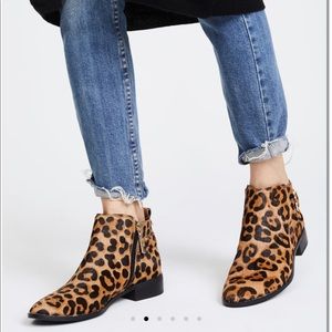 **NEW** Steven Clio Boots Booties in Leopard
